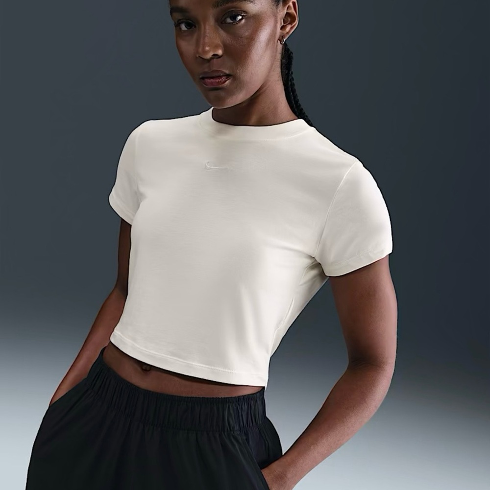 NEW Nike Chill Knit Top - Size XS | Color: Pale Ivory